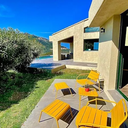 Corsa**** Piscine Vue Panoramique Willa Santa-Reparata-di-Balagna