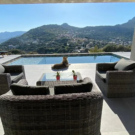 Corsa**** Piscine Vue Panoramique Willa Santa-Reparata-di-Balagna