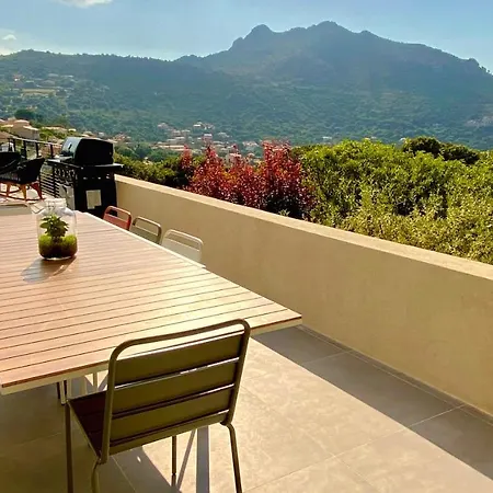 Вилла Corsa**** Piscine Vue Panoramique Santa-Reparata-di-Balagna