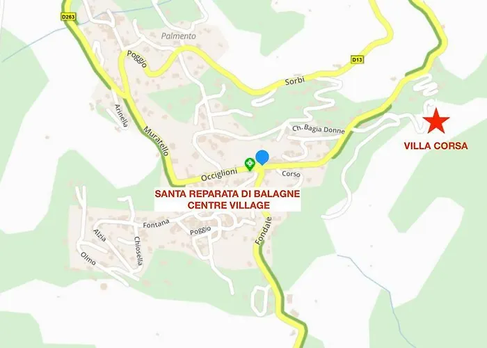 Vila Corsa**** Piscine Vue Panoramique