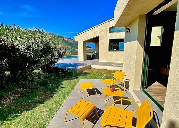 Corsa**** Piscine Vue Panoramique Vila Santa-Reparata-di-Balagna