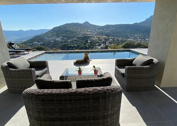 Corsa**** Piscine Vue Panoramique Vila Santa-Reparata-di-Balagna