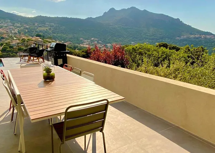 Vila Corsa**** Piscine Vue Panoramique Santa-Reparata-di-Balagna